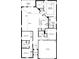 Four-bedroom, two-bathroom house plan with covered patio and garage at 5736 Thalia Rd, Lakeland, FL 33810
