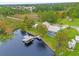 Waterfront property boasting a spacious home and private dock at 6320 S Sylvan Lake Dr, Sanford, FL 32771