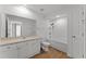 Clean bathroom with tub and shower at 322 E Central Blvd # 1807, Orlando, FL 32801