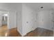 Bright entryway with hardwood floors and white doors at 322 E Central Blvd # 1807, Orlando, FL 32801