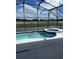 Relax in your own backyard oasis which includes a sparkling pool and spa at 2521 Oneida Loop, Kissimmee, FL 34747