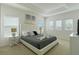 Spacious primary bedroom with plush bed and large windows at 4511 Monado Dr, Kissimmee, FL 34746