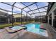 Private screened pool and spa at 4537 Target Blvd, Kissimmee, FL 34746