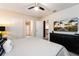 Spacious bedroom with large TV and built-in dresser at 4537 Target Blvd, Kissimmee, FL 34746
