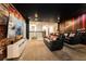 Home theater with large screen and comfortable seating at 4537 Target Blvd, Kissimmee, FL 34746