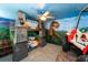 Themed bedroom with bunk bed and dinosaur mural at 8896 Cabot Cliffs Dr, Davenport, FL 33896