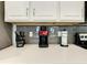Kitchen countertop with coffee maker, blender and other appliances at 1861 Sawyer Palm Pl, Kissimmee, FL 34747