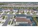 Aerial view of a beautiful community with many homes and lush green spaces at 1861 Sawyer Palm Pl, Kissimmee, FL 34747
