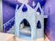 bedroom with a bunk bed designed as an ice castle at 1861 Sawyer Palm Pl, Kissimmee, FL 34747