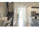 Bright and spacious entryway with tile flooring and staircase at 4535 Narrative Ln, Kissimmee, FL 34746