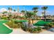 Community mini golf course with lush landscaping at 4535 Narrative Ln, Kissimmee, FL 34746