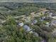 An aerial view of a residential area showcasing various homes nestled among greenery at 2978 Ruxton Dr, Apopka, FL 32712