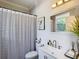 Clean bathroom with updated vanity and shower at 10542 Wittenberg Way, Orlando, FL 32832