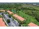 Aerial view of community and conservation area at 3004 Bird Of Paradise Ln, Kissimmee, FL 34747