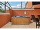 Private hot tub on screened patio at 3004 Bird Of Paradise Ln, Kissimmee, FL 34747