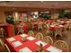Community dining room with tables and chairs at 6337 Parc Corniche Dr # 2106, Orlando, FL 32821