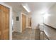 Laundry room includes built-in cabinets and countertop space at 7129 Oakwind Dr, Orlando, FL 32818