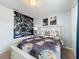 Bedroom with Star Wars mural and twin-size bed at 8931 Sydney Ave, Kissimmee, FL 34747