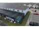 Private screened-in pool and patio area at 8931 Sydney Ave, Kissimmee, FL 34747