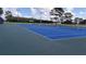 Two well-maintained tennis courts at 645 Upperriver Ct, Orlando, FL 32828