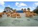 Water feature and stonework at the entrance of the Dateleigh community at 9747 Lost Creek Dr, Winter Garden, FL 34787