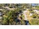Aerial view showcasing home's location and neighborhood at 796 Humphrey Cir, Deltona, FL 32738