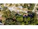 Aerial view of property and surrounding homes at 796 Humphrey Cir, Deltona, FL 32738