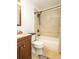 Updated bathroom featuring a bathtub and tiled shower at 796 Humphrey Cir, Deltona, FL 32738