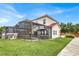Private screened pool and patio area with seating at 4562 Baleno Ln, Kissimmee, FL 34746