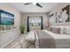 Spacious bedroom with large window and neutral decor at 1352 Silo Dr, St Cloud, FL 34771