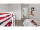 Mickey Mouse themed bedroom with twin and bunk beds at 1029 Park Ridge Cir, Kissimmee, FL 34746