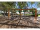 Wooden swing set in a shaded playground area at 1511 Orange Valley Rdg, Ocoee, FL 34761