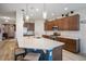 Modern kitchen with stainless steel appliances and an island at 1511 Orange Valley Rdg, Ocoee, FL 34761
