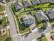 Aerial view showing house location and neighborhood context at 1511 Orange Valley Rdg, Ocoee, FL 34761