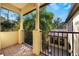 Private balcony overlooking backyard and patio area at 600 Via Chris Ct, Debary, FL 32713