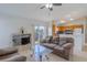 Comfortable living room with access to backyard at 5631 La Joya Ct, Orlando, FL 32808