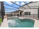 Inviting, screened pool with a relaxing atmosphere at 3149 Jade Tree Pt, Oviedo, FL 32765