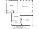 Second floor plan shows two bedrooms, a bath, and sitting room at 128 Hampton Loop, Davenport, FL 33837