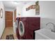 Convenient laundry room with washer, dryer, and sink at 2690 Providence Blvd, Deltona, FL 32725