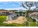 Modern home under construction, backyard view at 10345 Hart Branch Cir, Orlando, FL 32832