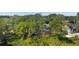 Aerial view of house nestled among trees at 4190 Rossmore Dr, Orlando, FL 32810