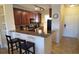 Modern kitchen with granite countertops and stainless steel appliances at 914 Charo Pkwy # 114, Davenport, FL 33897
