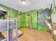 Jungle-themed bedroom with bunk beds at 1465 Belle Terre Rd, Davenport, FL 33896