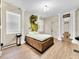 Bedroom with a unique dinosaur mural and built-in bed at 1465 Belle Terre Rd, Davenport, FL 33896
