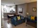 Open kitchen with breakfast bar at 904 Park Terrace Cir, Kissimmee, FL 34746