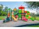 Community playground with slides and climbing structures at 904 Park Terrace Cir, Kissimmee, FL 34746