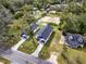 Aerial view of two new houses and neighborhood at 514 Roger Williams Rd, Apopka, FL 32703