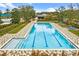 Community lap pool with spacious deck at 5430 Nw 34Th St, Ocala, FL 34482