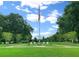American flag flying high in the community park at 5430 Nw 34Th St, Ocala, FL 34482