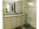 Bathroom with granite countertop and walk-in shower at 5430 Nw 34Th St, Ocala, FL 34482